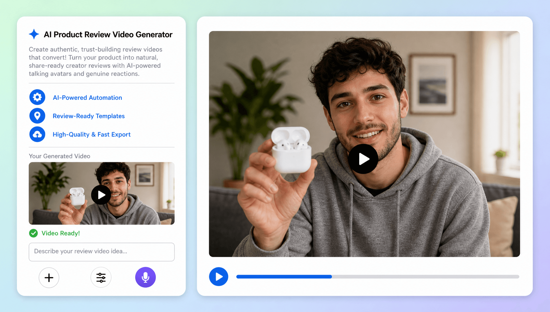 I Product Review Video Generator Online – Create Engaging Product Reviews I Product Review Video Generator Online – Create Engaging Product Reviews